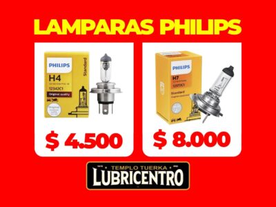 LAMPARAS PHILIPS