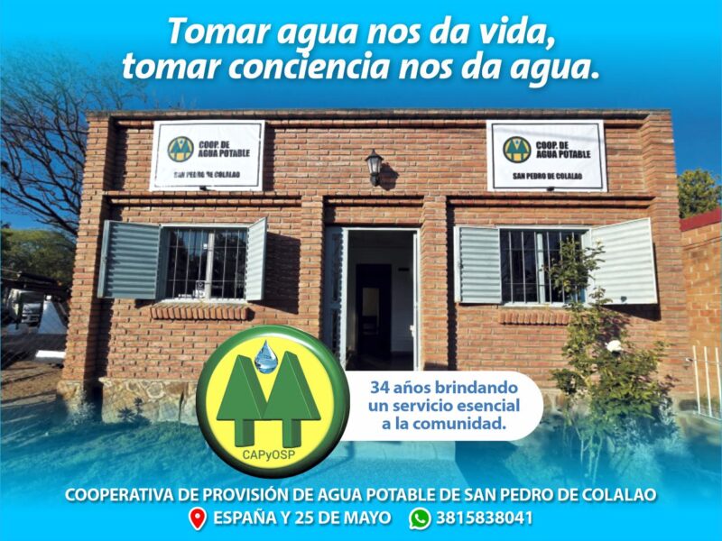 Cooperativa de provisión de agua potable de San Pedro de Colalao