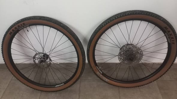 Vendo par de ruedas 29 de 9 mm de eje