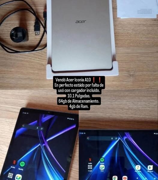 Tablet Acer Iconia A10 64gb 4gb