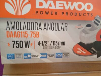 Amoladora angular DAEWOO 750W