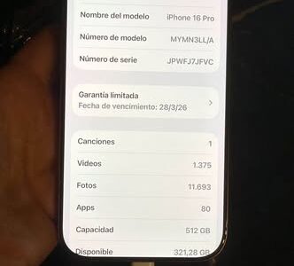 Iphone 16 Pro 512 GB Igual a Nuevo