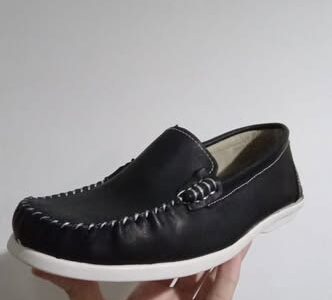 Mocasines náuticos cuero vacuno legítimo