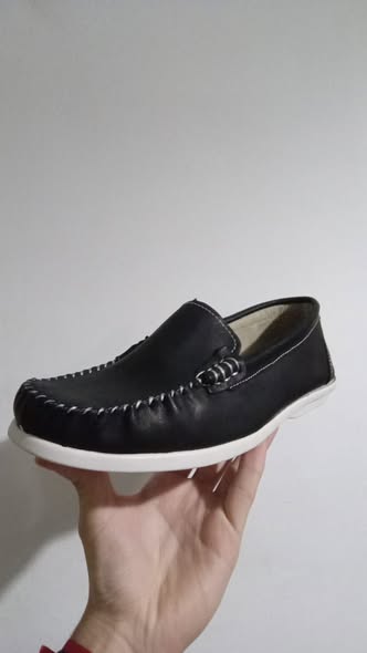 Mocasines náuticos cuero vacuno legítimo
