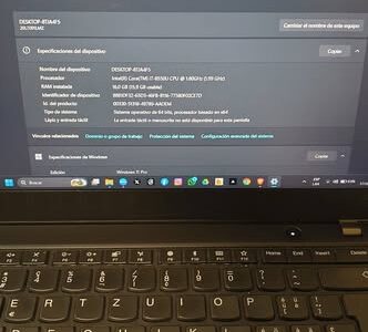 Vendo Notebook Lenovo ThinkPad T480s