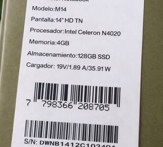 NOTEBOOK DAEWOO M14 - Celeron N4020 NUEVA EN CAJA