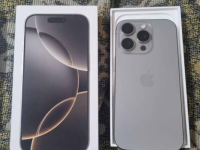 Iphone 16 pro 98% bateria