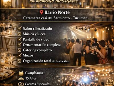 Salón de fiestas y cátering
