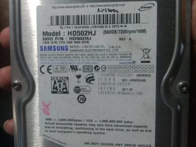 VENDO DISCO DURO DE 500 GB