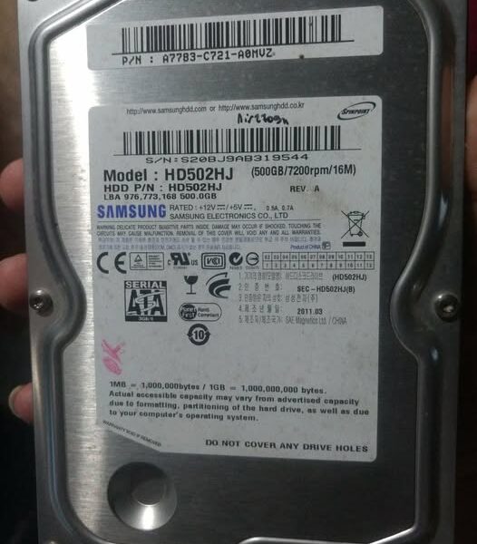 VENDO DISCO DURO DE 500 GB