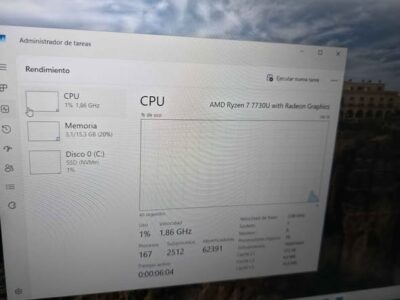 Notebook Ryzen 7 + 16gb ddr4 AMD Plan Canje