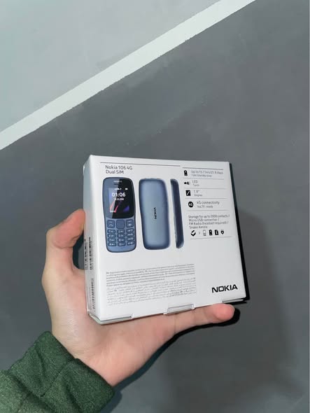 Nokia 106 4G – Equipo sellado de Fábrica.