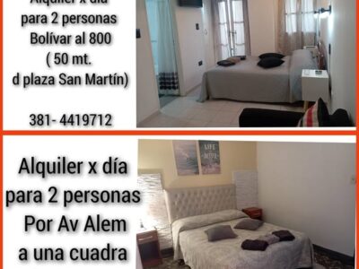 Alquiler x día Tucumán