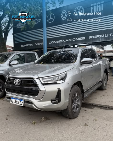 Toyota hilux Srv 4x2 Modelo 2021