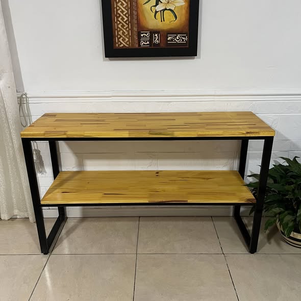 Rack para televisión de fabricación artesanal