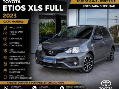 TOYOTA ETIOS XLS 2023