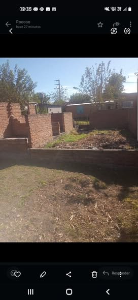 Vendo terreno 10x30