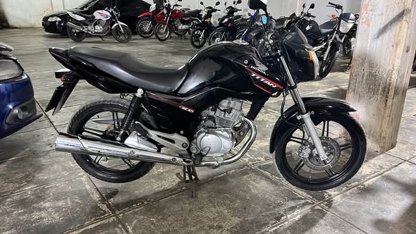 Vendo honda New Titan 150 modelo 2019