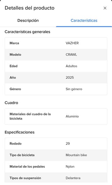 VZR R29 TALLE L