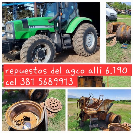 repuestos tractor agco allis 6.190