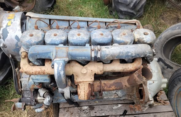 VENDO, motor deutz 160 turbo 6 cilindros línea 913 agricola