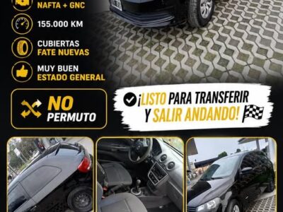 VW Gol Trend 3ptas GNC