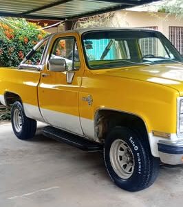 Camioneta Chevrolet Silverado americana modelo 81