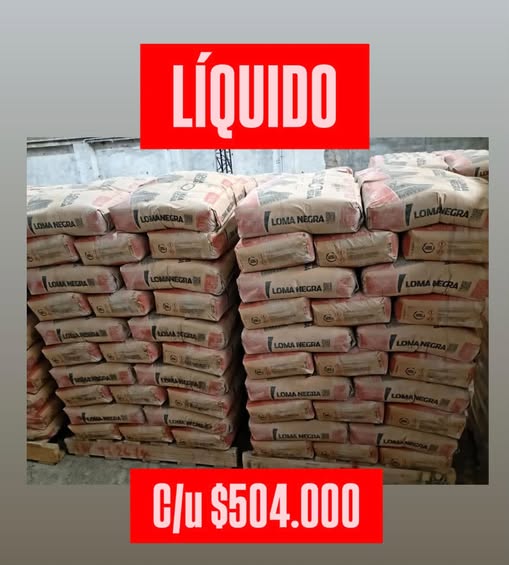 Bolsas de cemento