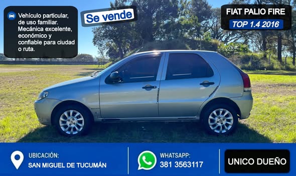 Fiat Palio Fire Top - Full - 2016