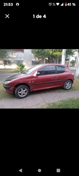 Vendo Peugeot 206 modelo 1999