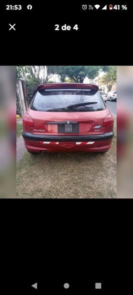 Vendo Peugeot 206 modelo 1999