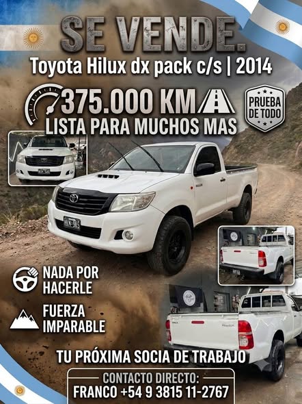 Toyota Hilux 4x2 dx/cs