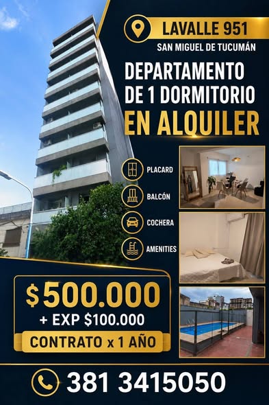 ALQUILER DPTO BARRIO SUR