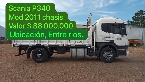 SCANIA P340 MODELO 2011