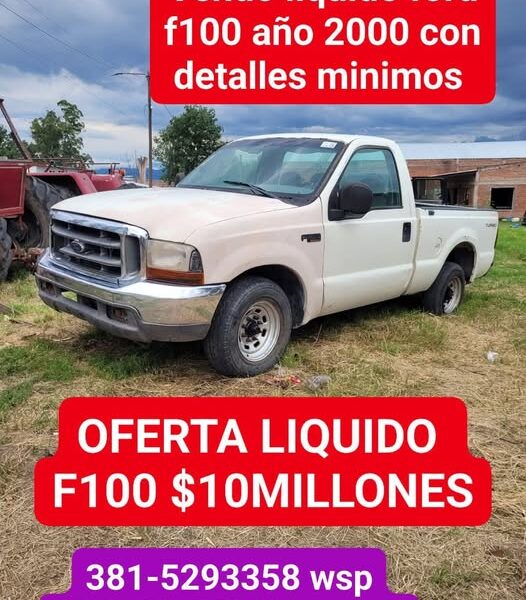 Ford f100 año 2000 motor Cummins