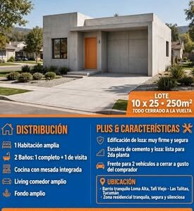 ¡CASA EN VENTA - LOMA ALTA - TAFÍ VIEJO / LAS TALITAS - DUEÑO DIRECTO!