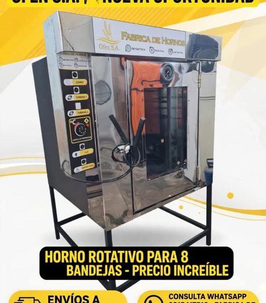 Fabricación de hornos rotativos y convectores