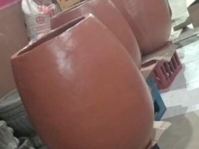 macetas de cemento