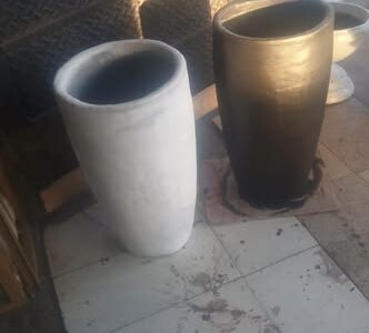 macetas de cemento