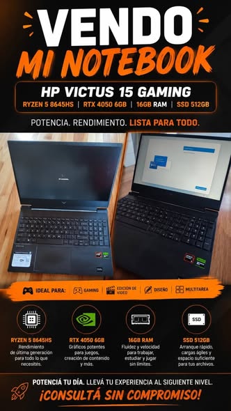 notebook hp victus 15 gaming