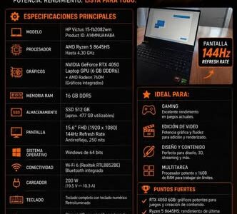 notebook hp victus 15 gaming