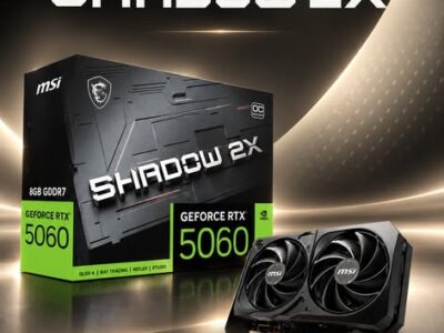 Placa De Video GeForce RTX 5060 8Gb Msi Shadow 2X Oc