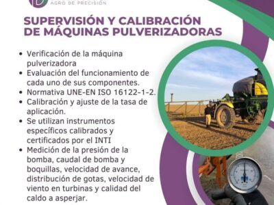 SUPERVISION Y CALIBRACION DE ATOMIZADORAS