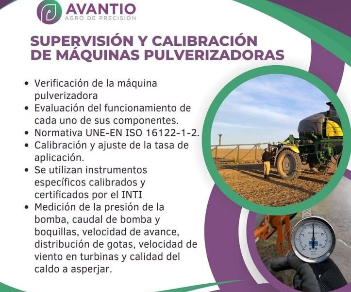 SUPERVISION Y CALIBRACION DE ATOMIZADORAS