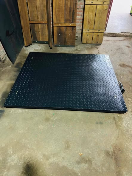 Plataforma para pesaje industrial
