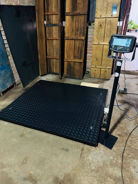 Plataforma para pesaje industrial