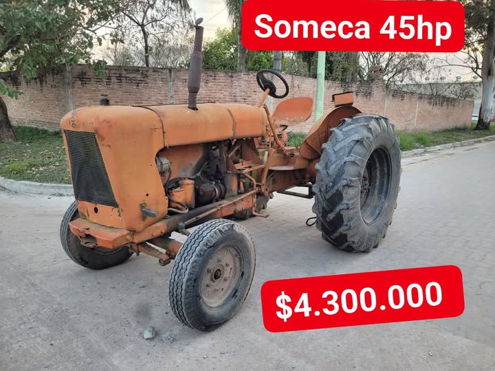 Vendo tractor someca 45hp